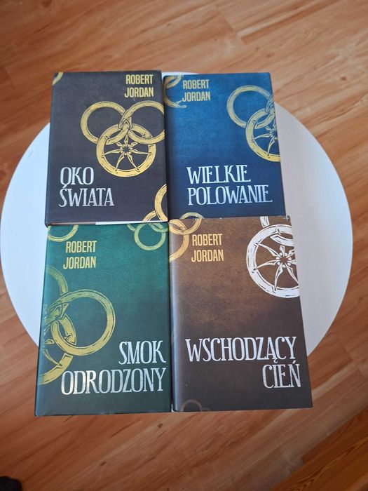 Koło czasu zestaw 4 książek Robert Jordan