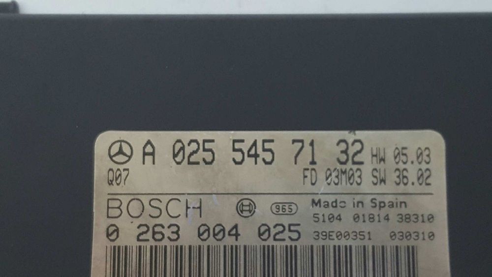 CENTRALINA CAIXA DE VELOCIDADES AUTOMÁTICA MERCEDES CLASE E (W211) BERLINA E 320...