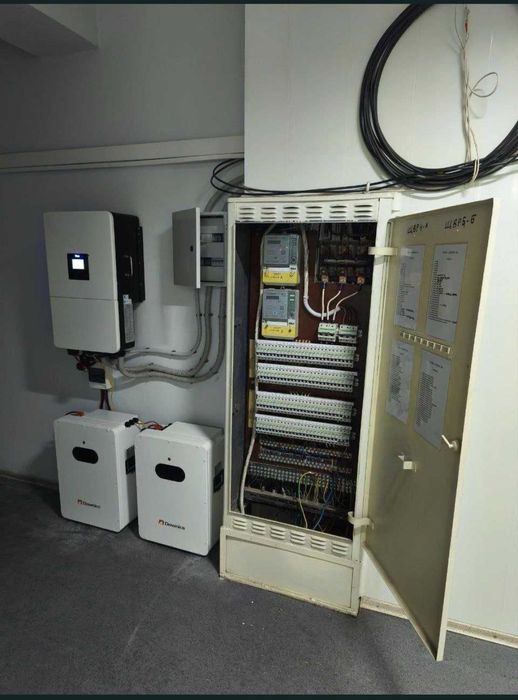 НАЛИЧИЕ  Deye 6kWt комплект Гибридный инвертор + lifepо4 гарантия