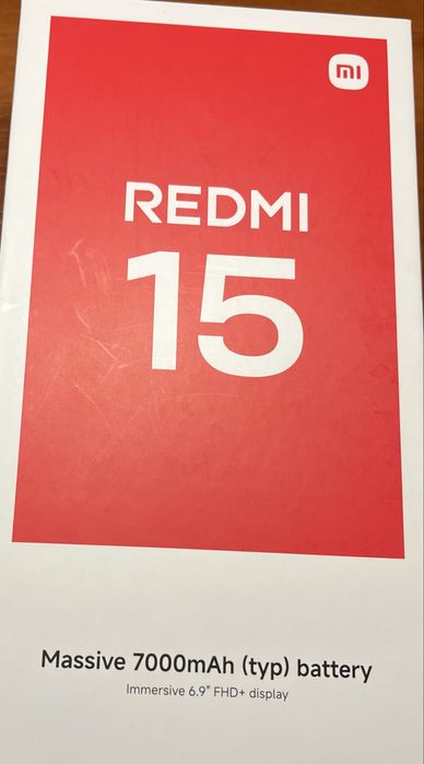 Продам телефон Xiaomi Redmi 15