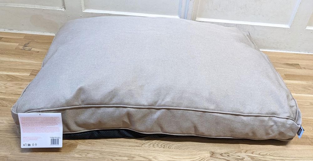 TIAKI Materac dla Psa z Pianką Memory Foam M 100x70x18cm Beżowy