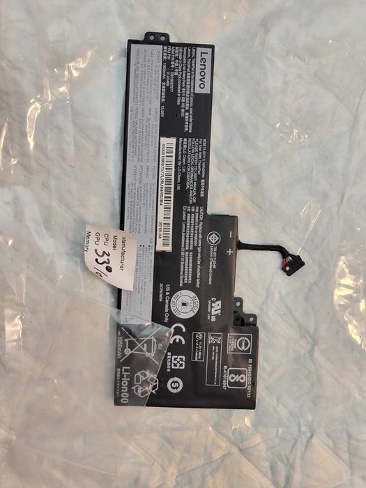 Оригінальна батарея LENOVO 01AV489 ThinkPad T470 T480 A475 A485