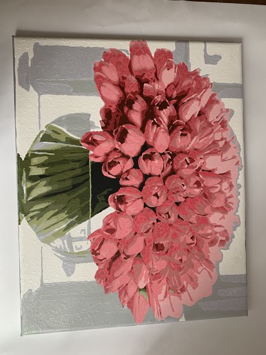 Картина Квіти/ Тигр