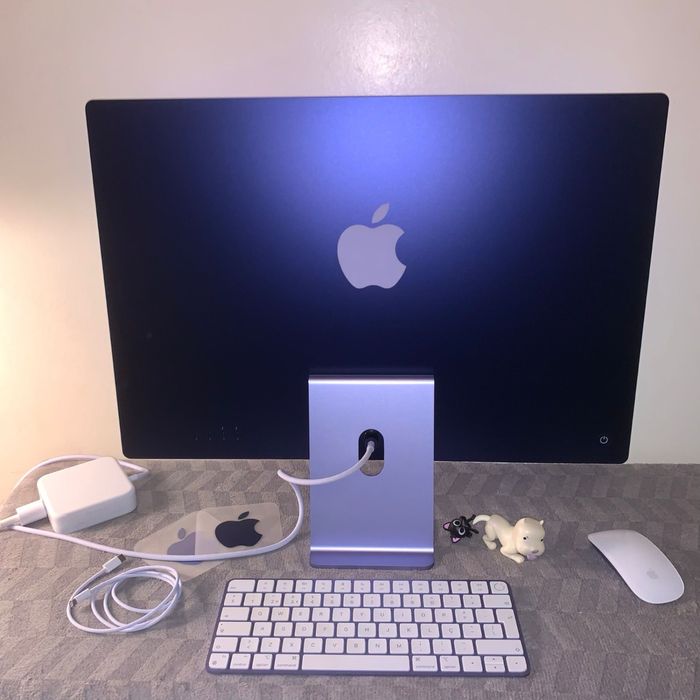 iMac 24” 2021 M1 512GB Roxo (Estado Impecável)