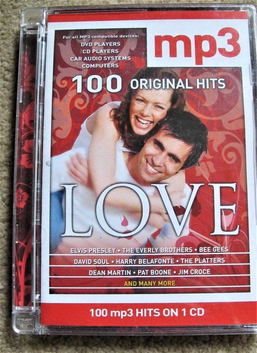"LOVE" - płyta CD - 100 oryginalnych wykonań z lat 60- 80