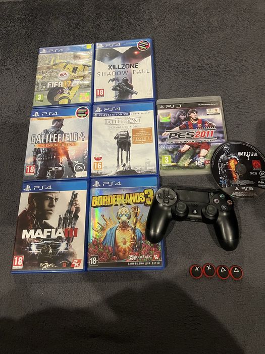 Продам ігри диски sony playstation 4