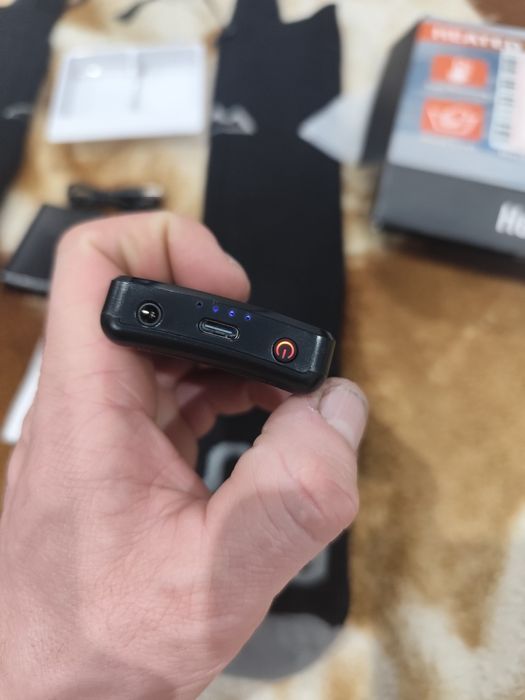 Podgrzewane skarpety powerbank