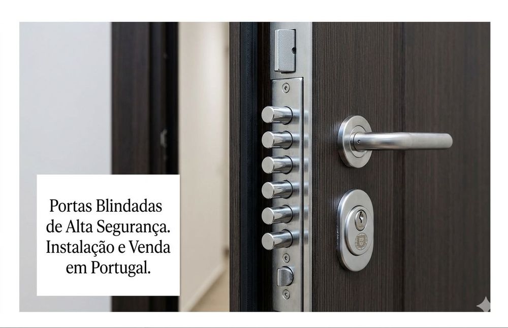 Portas Blindadas: Segurança Máxima para a Sua Casa!