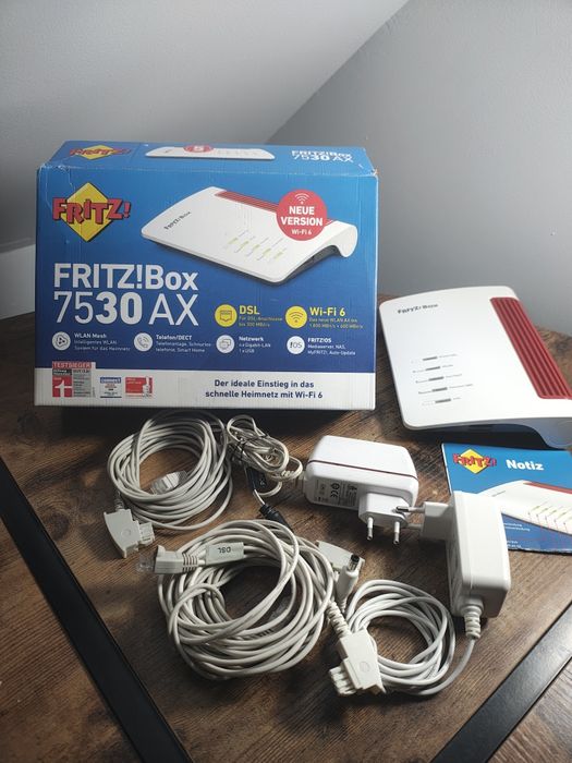 router FRITZ!Box 7530 AX idealny szybka stabilna sieć