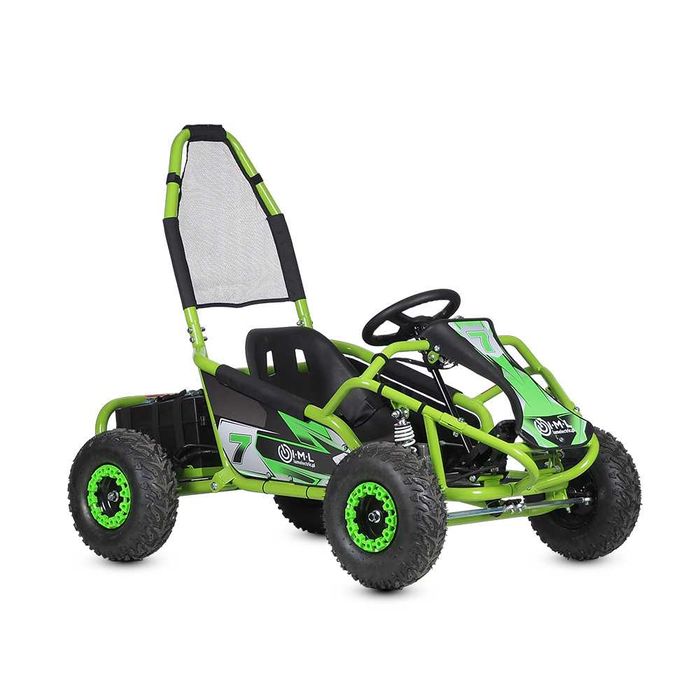 Buggy elektryczne HP 8E dla dzieci Zielony/Niebieski