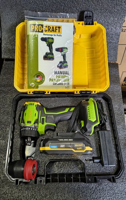 Безщітковий шурупокрут Procraft Pa18Pro