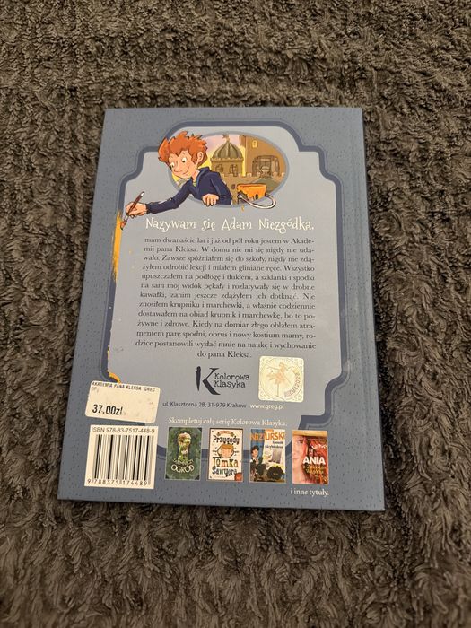 Lektura szkolna do czwartej klasy pan Kleks