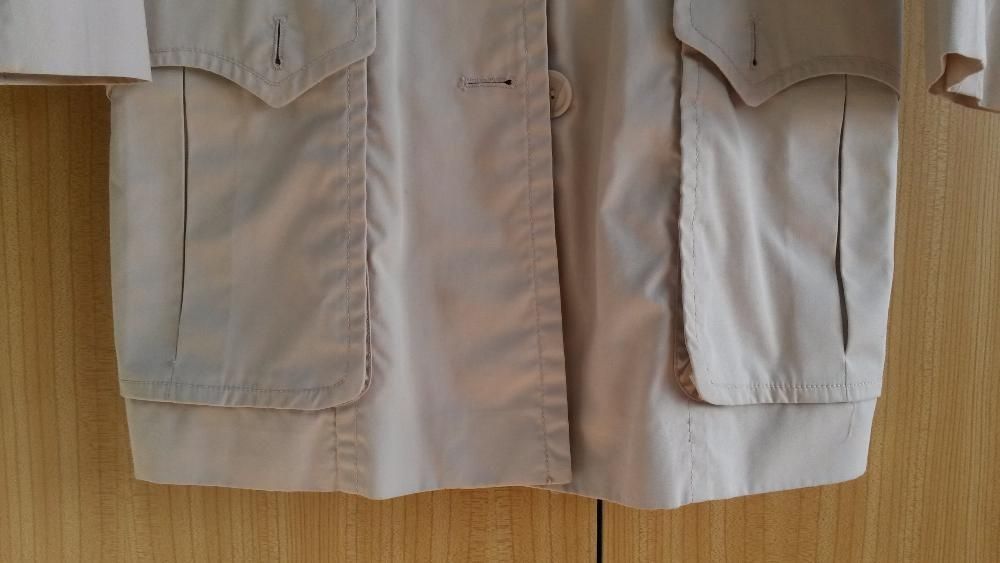 Nude trencz H&M 36 S beżowy