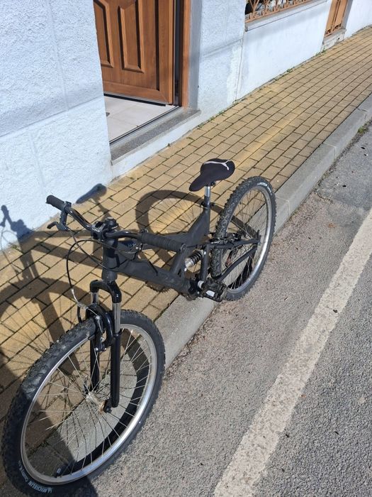 bicicleta full suspensão antiga