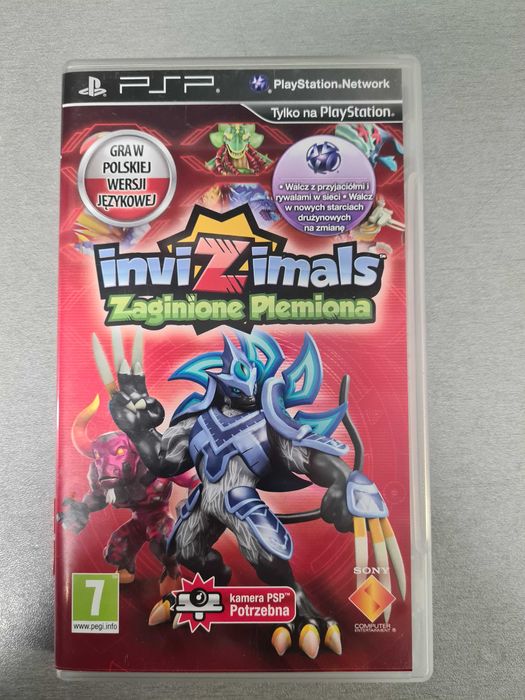 Gra Invizimals Zaginione Plemiona PSP