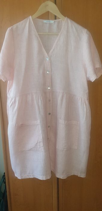 Noella lniana sukienka L