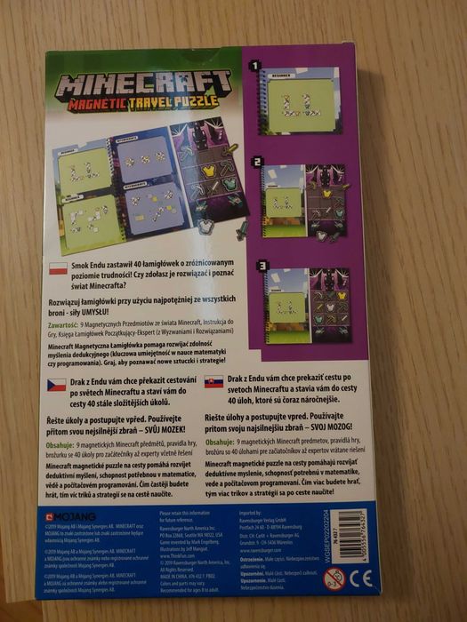 Minecraft łamigłówka magnetyczna