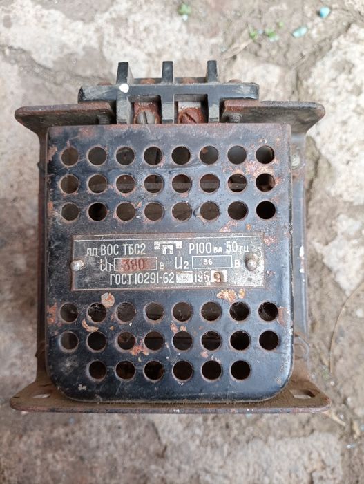 Трансформатор 380/36 100вт.