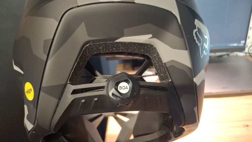 Kask rowerowy full FOX ProFrame RS mips spherical mhdrn black  camo L