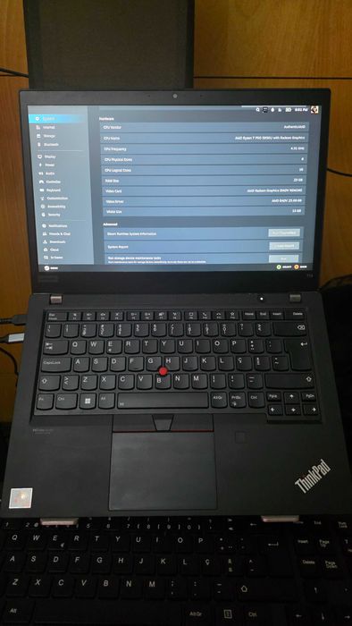 SteamDeck PC - Portátil Gaming Lenovo Ryzen 7  512Gb e 32Gb com SteamDeckOS