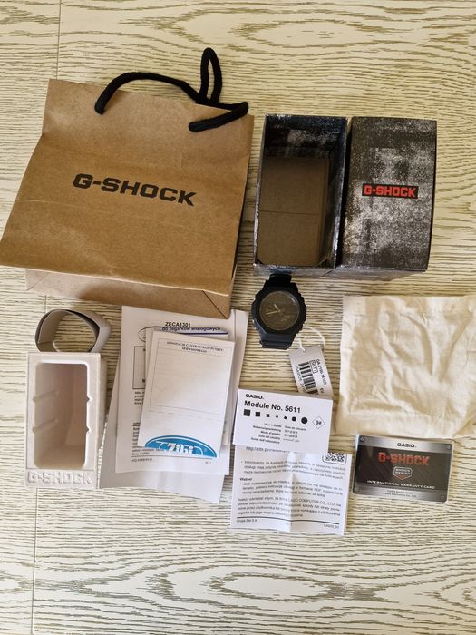 Годинник Casio G-SHOCK  GA-2100-1A1ER НОВИЙ
