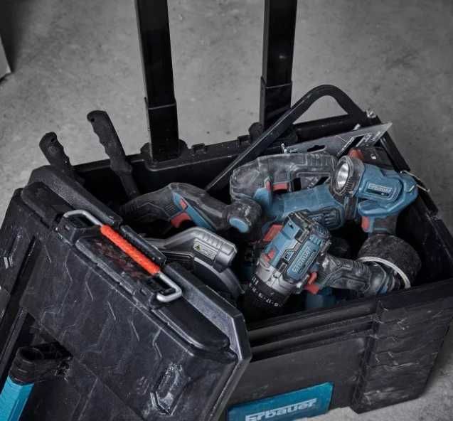 Ящик на колесах Erbauer  / ящик для інструментів /ящик з ручкою ЕБАУЕР