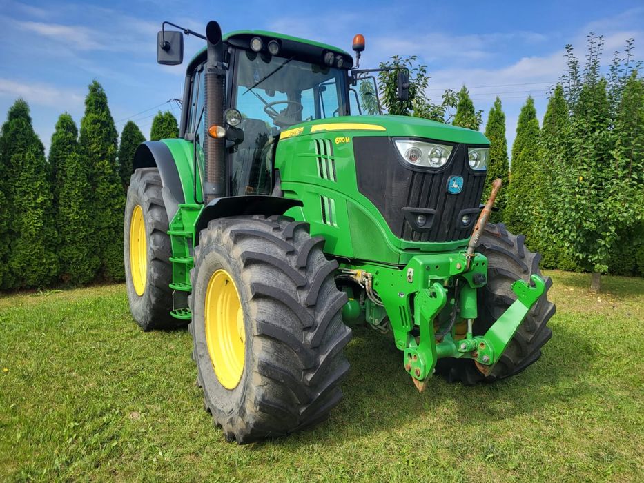 Ciągnik John Deere 6170m 6190r Klima'TUZ'Pneumatyka 6210r case fendt