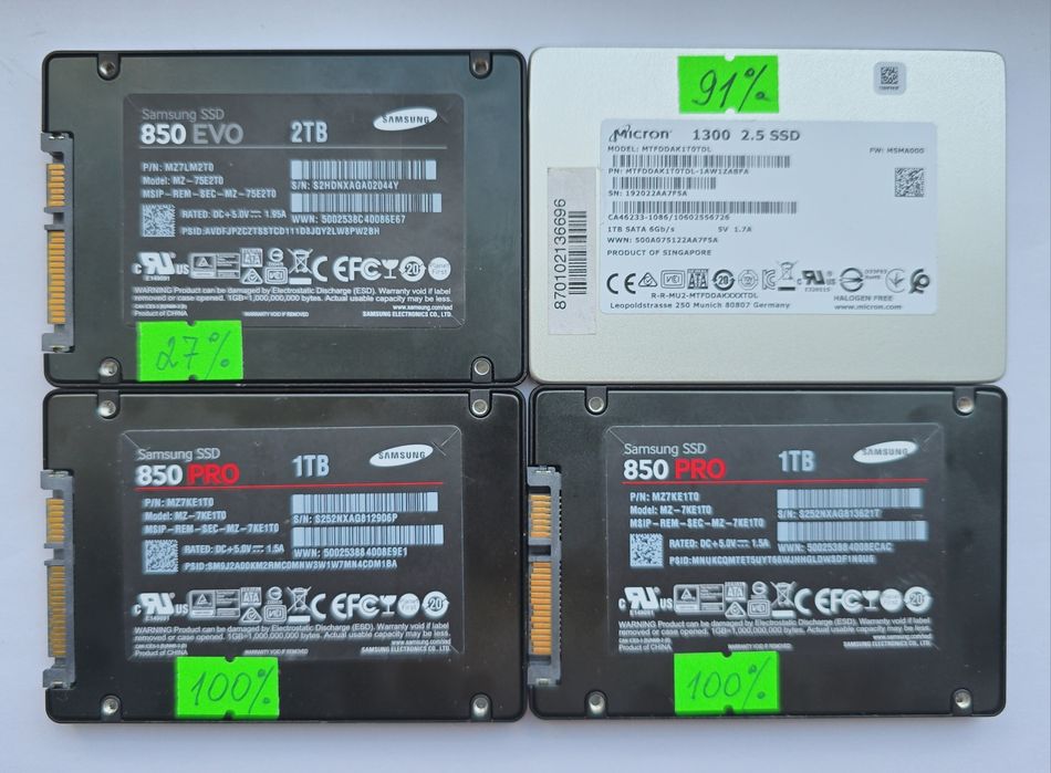 samsung 870 evo 1tb - купить комплектующие для ПК - Цена на OLX.ua