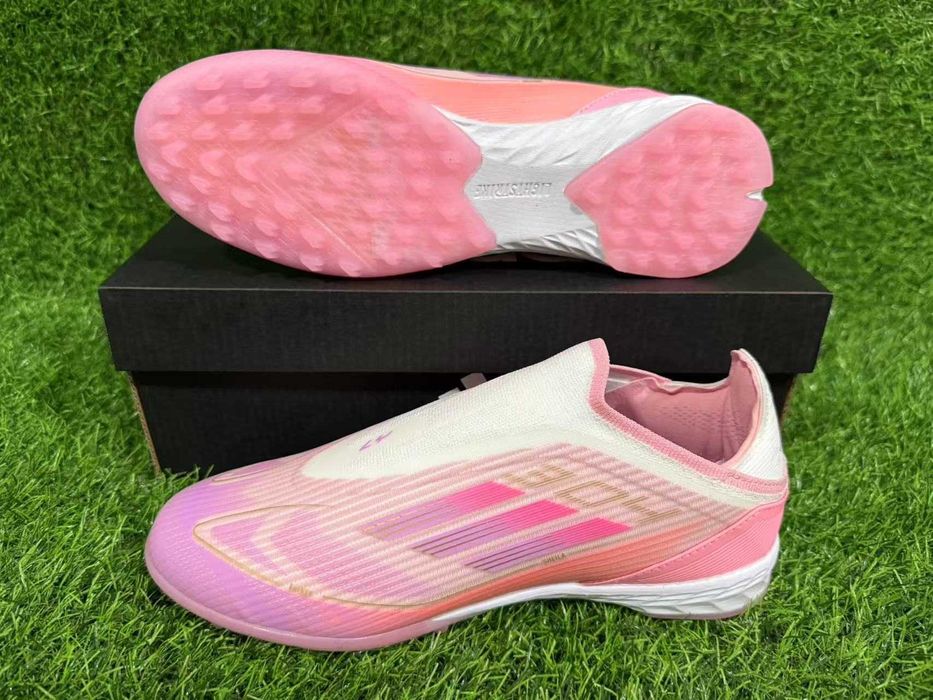 Сороконожки Adidas F50 Lamine Yamal без шнурків, копочки Адидас 35-44