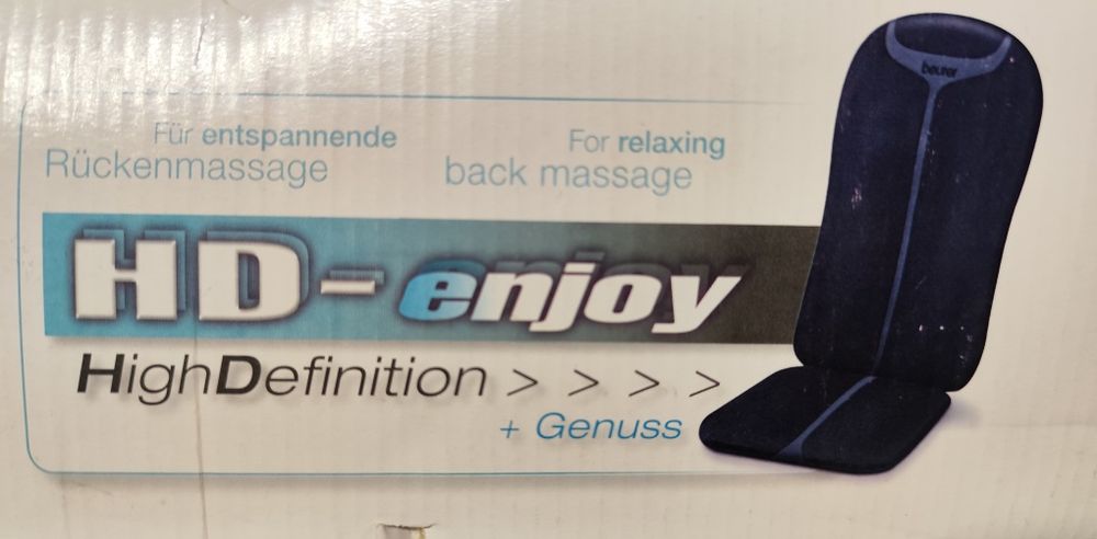 Assento de massagem shiatsu da beurer