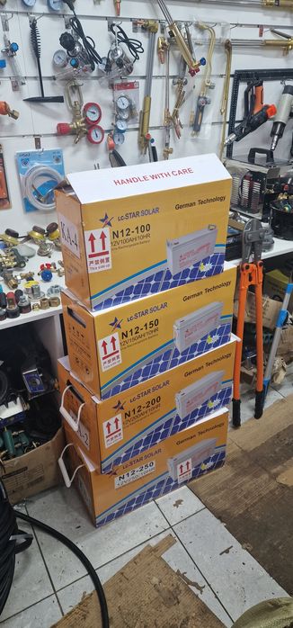 Гелевый AGM  аккумулятор 12 в 150 а 200 а  250 а