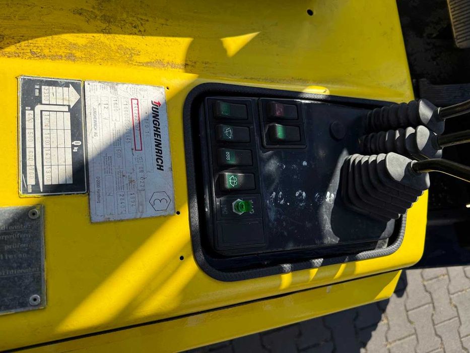 Wózek widłowy TFG 16 YALE JUNGEINRICH AG LPG / GAZ  / H max 3390