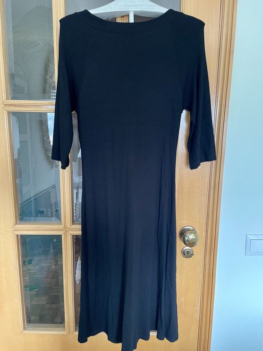 Vestido preto em malha da Globe