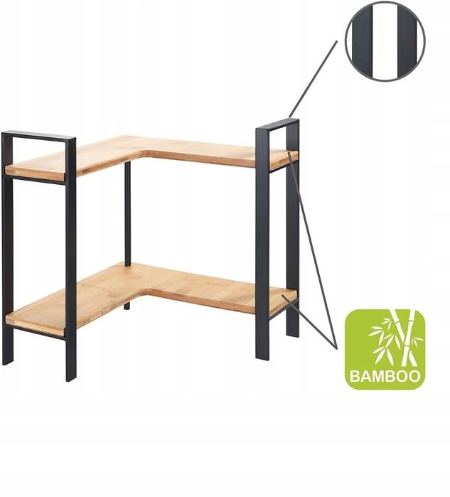 półka kuchenna narożna na przyprawy loft wenko