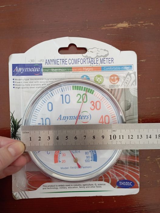 Термометр/гігрометр Anymetre TH101C