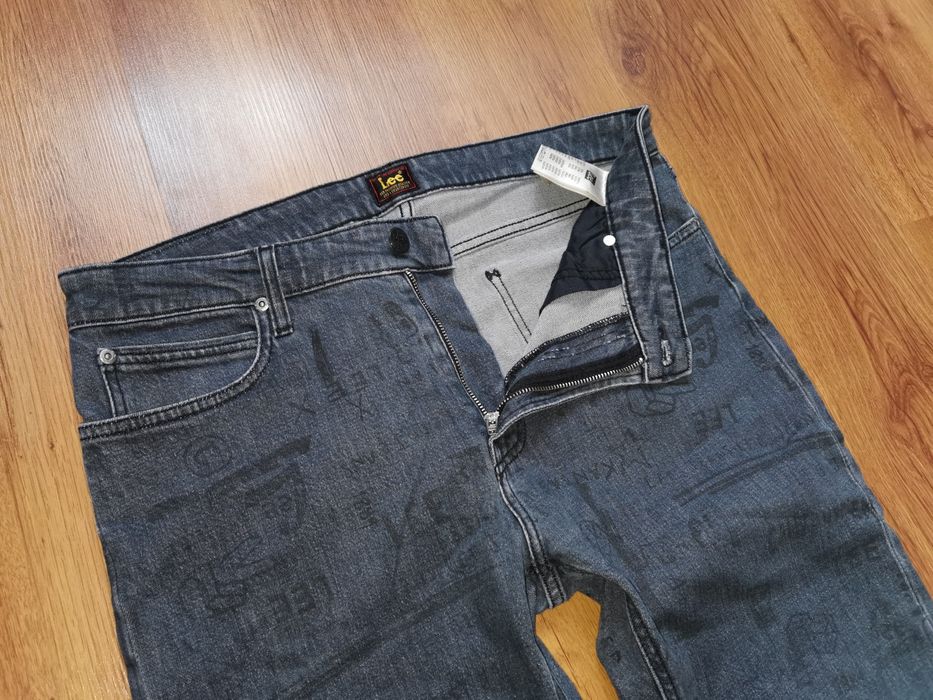 LEE MALONE W34 L32 spodnie jeansowe jeansy