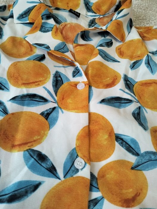 Блуза Shein з літнім принтом