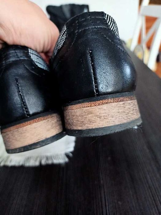 Oksfordki jazzówki skóra zapato r. 38