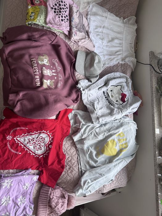 Paka ubranek 122/128 Next, Zara, hm i inne