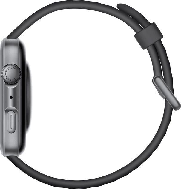 Годинник HUAWEI Watch Fit 4 43mm Black (55020EWT)