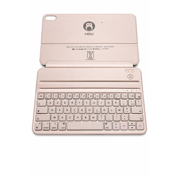 Klawiatura do iPad 10 gen 10,9 AZERTY Bluetooth magnetyczna etui