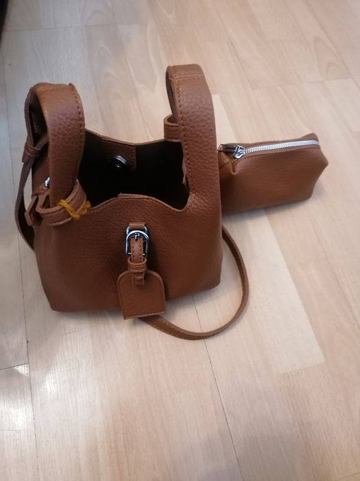 Torebka damska na ramię brąz