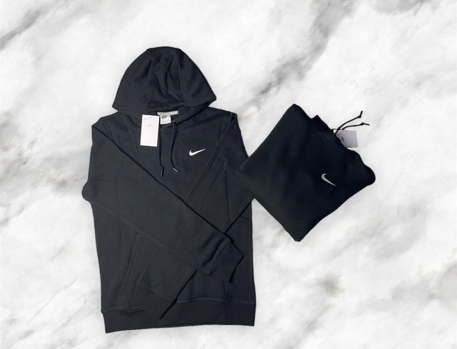 Bluza Basic Nike Czarna L *NOWA* z kieszenią i kapturem