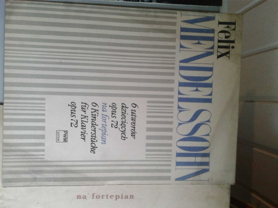 Nuty na klawisze fortepian akordeon duży wybór