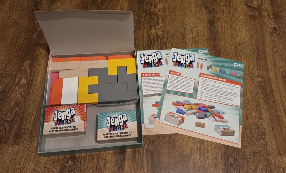 Gra Jenga Maker firmy Hasbro