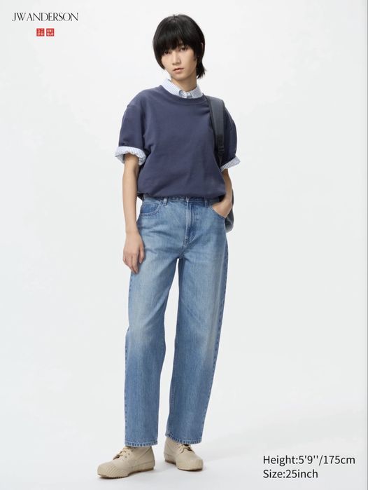 Жіночі джинси baggy Uniqlo JW Anderson 28 poзмір