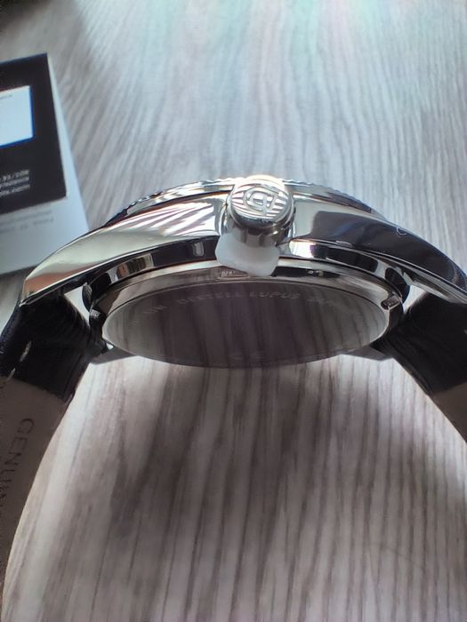 Zegarek DESTELL PICTOR  SAPPHIRE elegancki skórzany pasek