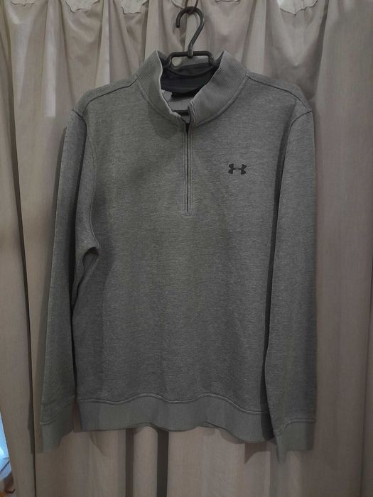 Оригинал Спортивная кофта лонгслив Under Armour  на микрофлисе p. L