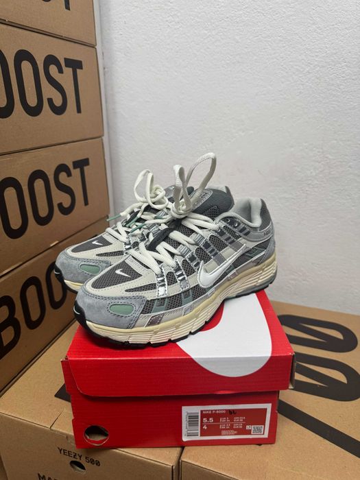 Кроссовки Nike P-6000 Flat Pewter / Найк П-6000 серые 38 39 40 41 42 43