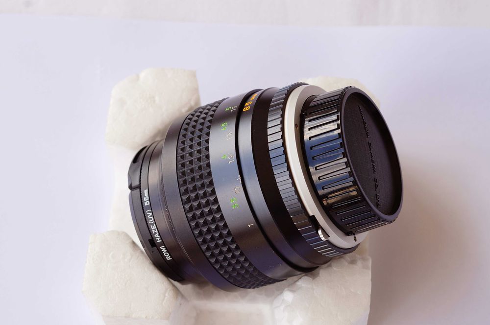 Minolta 85/1.7 MC Rokkor-PF do NEX FX MFT idealna sprawna